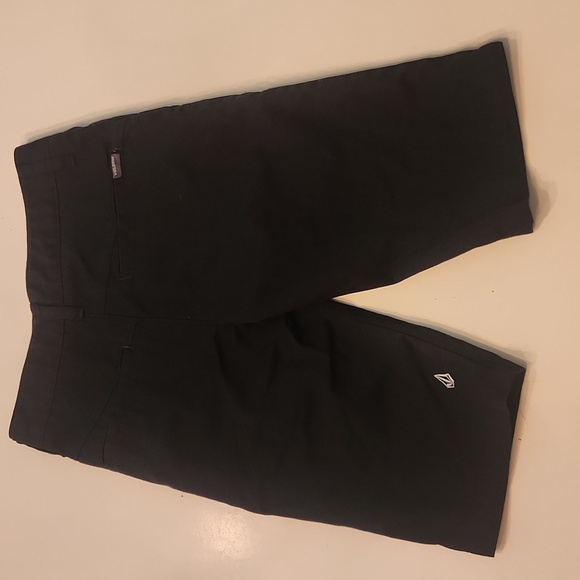 Volcom Black Shorts Waist 25 Size 10 - Picture 2 of 7